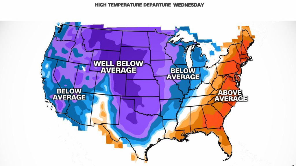 Snow, Sleet And Freezing Rain To Cross The Us In Series Of Storms
