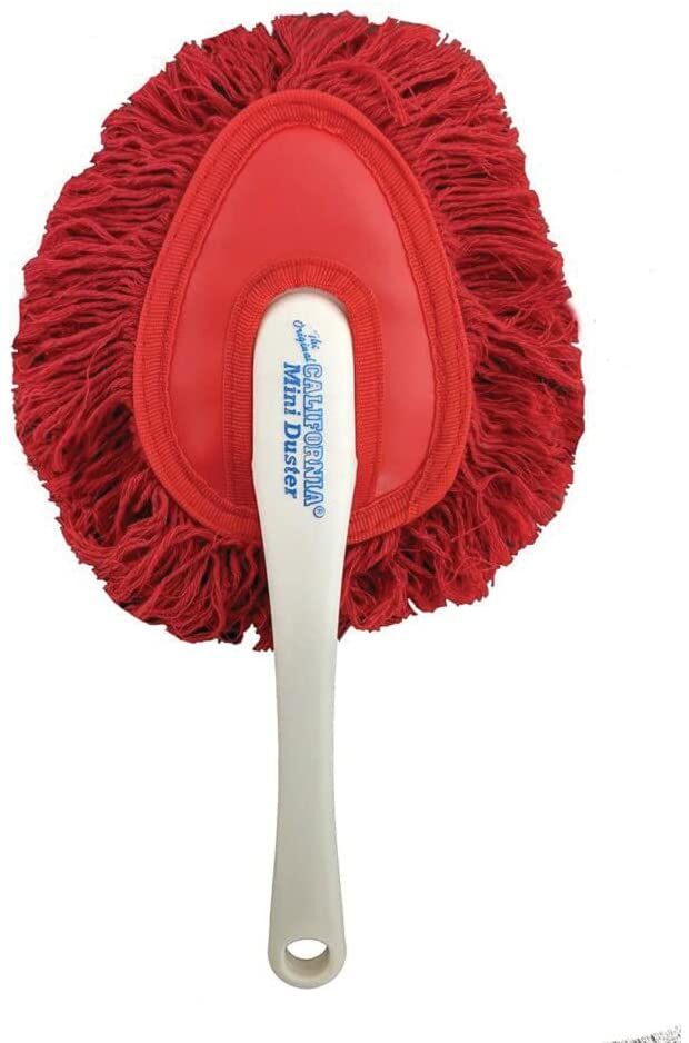<p><em><a href="https://www.amazon.com/dp/B00008RW9V?tag=leeenter0889-20&linkCode=ogi&th=1&psc=1" target="_blank">California Car Duster Mini Duster</a></em></p>