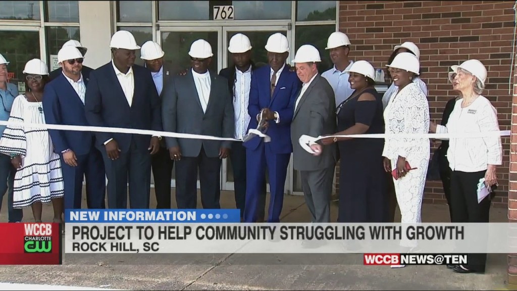 Project In Rock Hill To Help Community Struggling With Growth