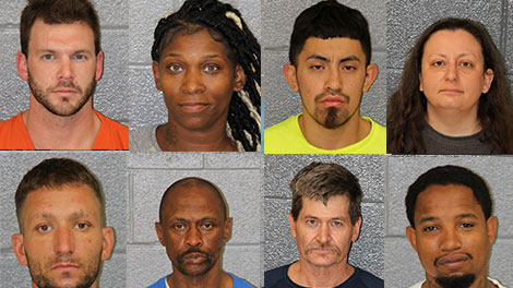 Mecklenburg County Mugshots October 17th