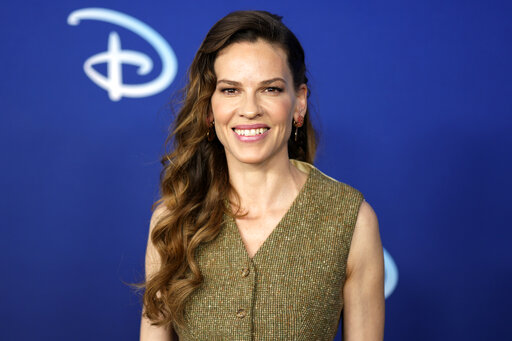 Hilary Swank Talks Filming New Series While Expecting Twins