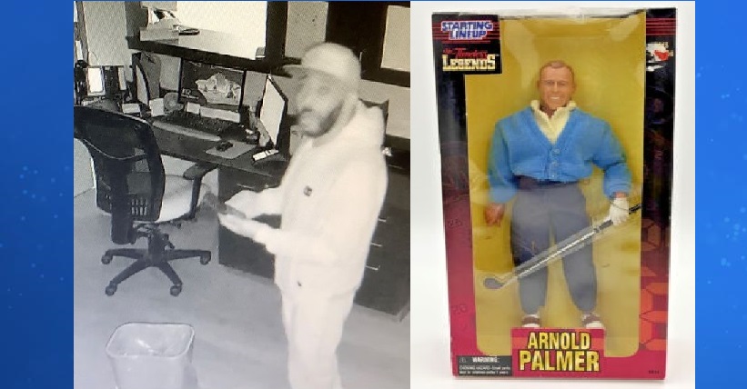 Rare Arnold Palmer Doll Stolen From Gastonia Dental Office