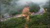 Watch Now: Deadly Landslide Engulfs Motorway In Brazil