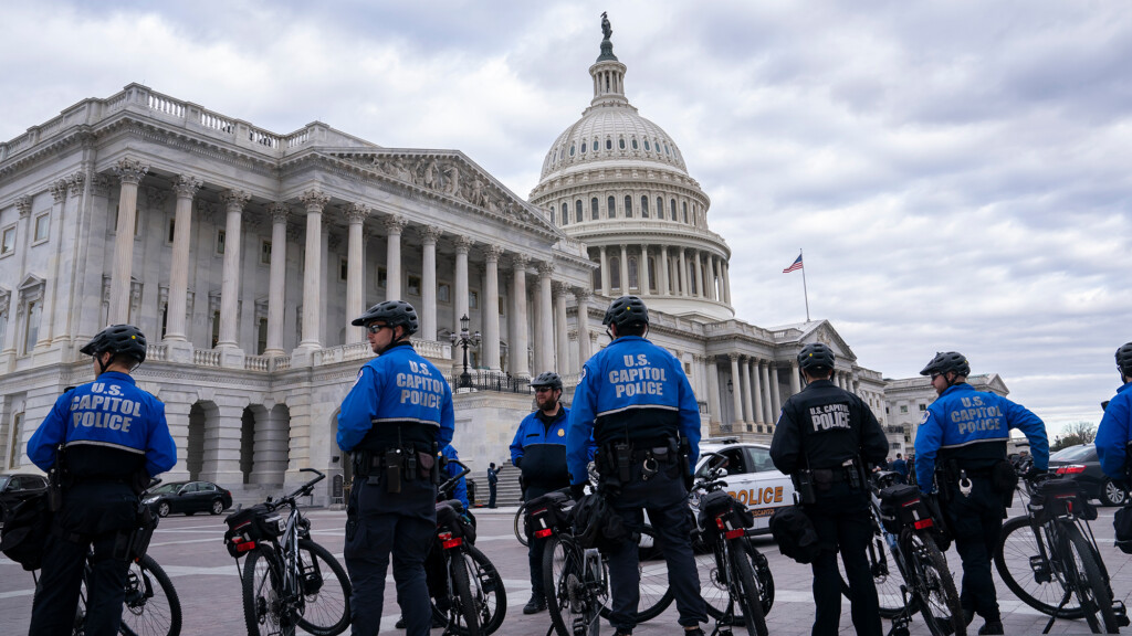 Us Capitol Police Ramp Up Security Ahead Of Biden’s State Of The Union Address