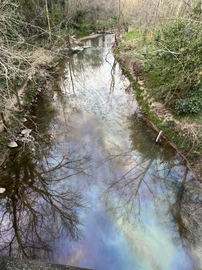 Gallons Of Oil Spilled In Little Sugar Creek, Cleanup Is Underway