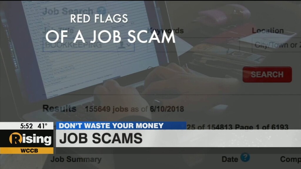 Don’t Waste Your Money: Spring Job Scams