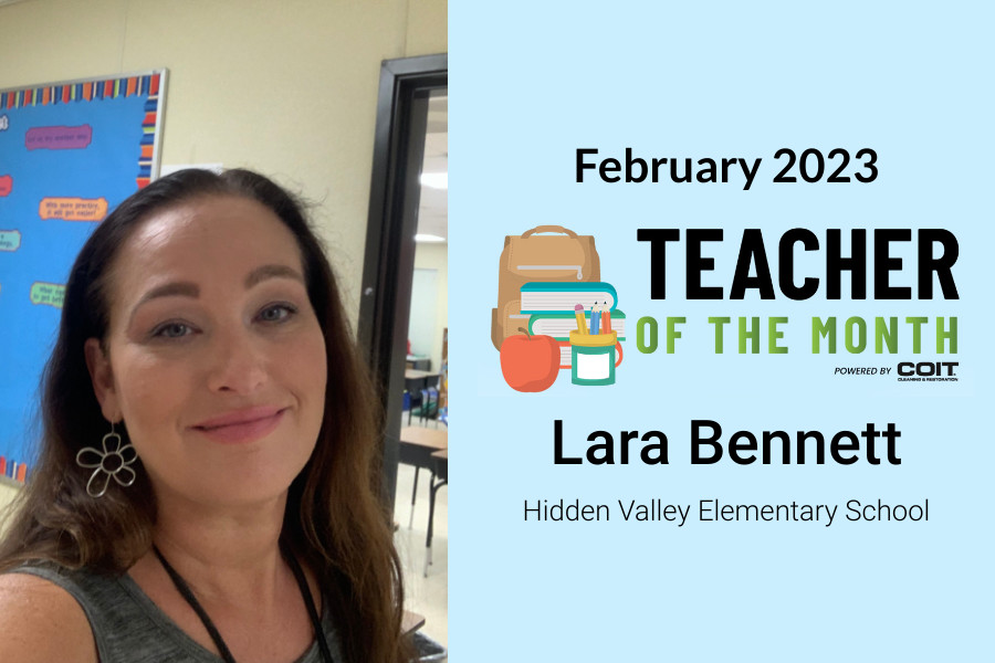 February 2023 Teacher Of The Month: Lara Bennett