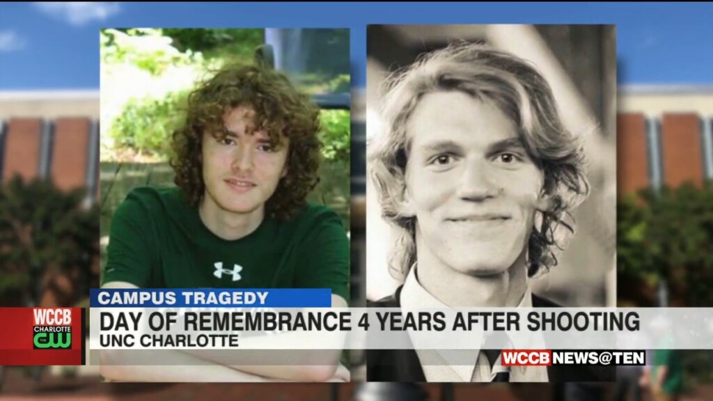 Four Years Later, Unc Charlotte Dedicates Memorial To Honor Lives Lost In School Shooting