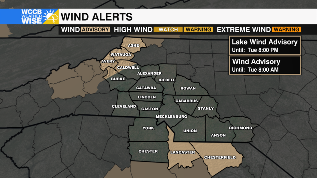 Wind Advisory In Effect For Mountains