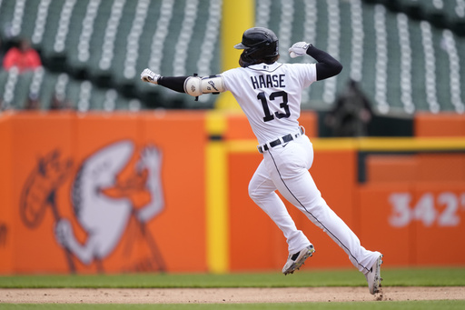 Haase’s 5 Rbis Lift Tigers Over Mets In Doubleheader Opener