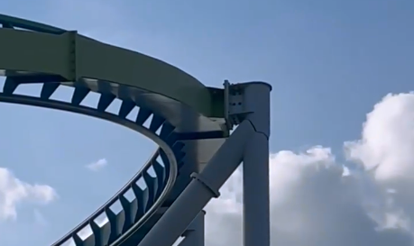 Carowinds Shuts Down Fury 325 Due To Large Crack On Steel Support Pillar