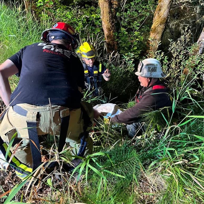 Crash Victim Rescued In Vernonia After Screams For Help, Alert From Apple Device