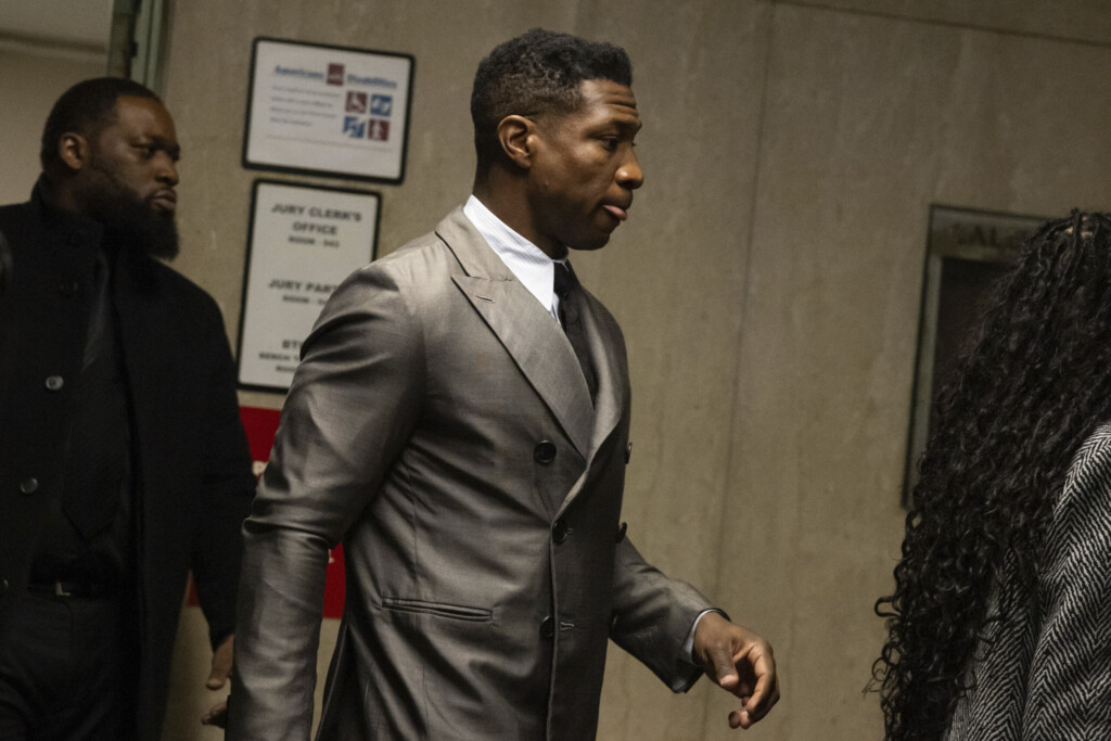 Actor Jonathan Majors In Court For Expected Start Of Jury Selection In New York Assault Trial