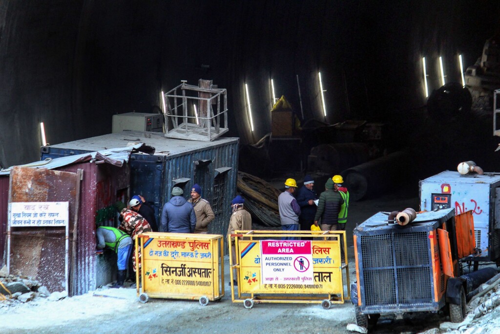 Rescuers In India Tunnel Collapse Change Approach As Frantic Efforts Pass One Week Mark