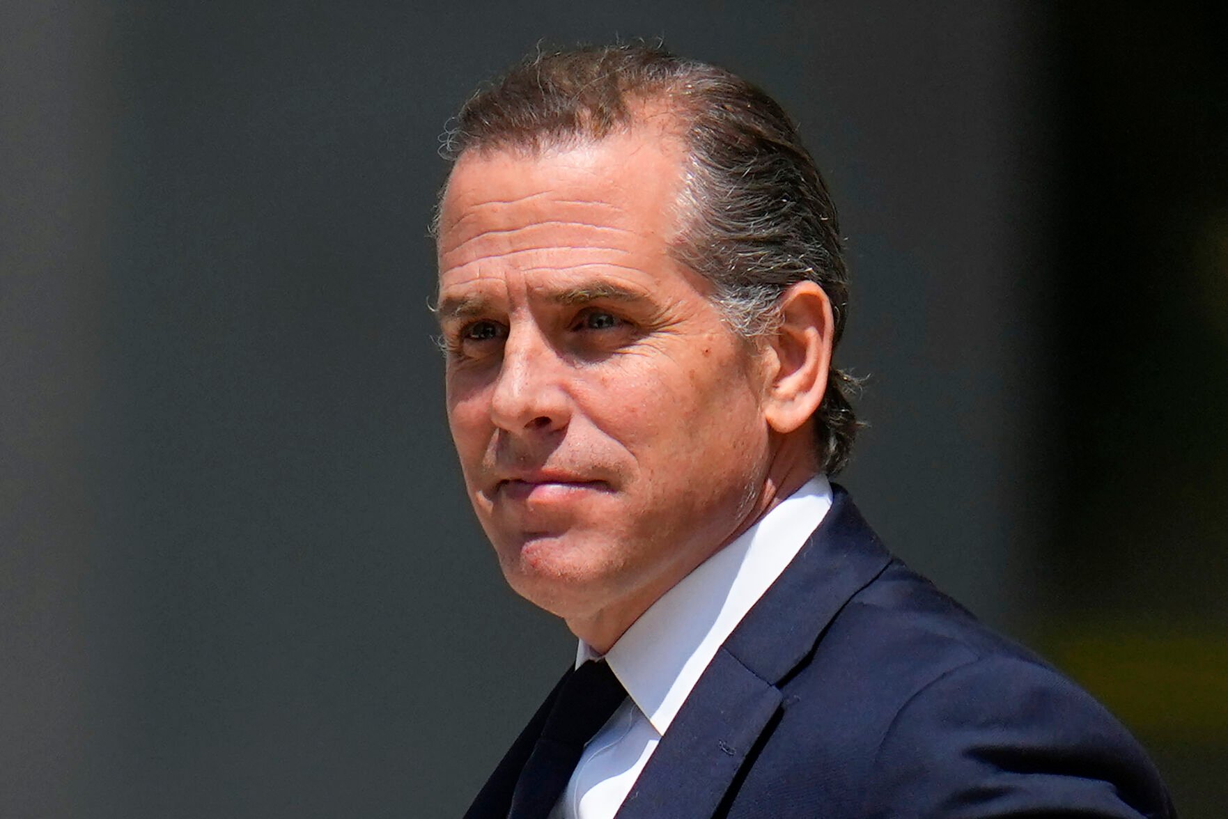 <p>President Joe Biden's son, Hunter Biden, leaves after a court appearance July 26, 2023, in Wilmington, Del.  </p>