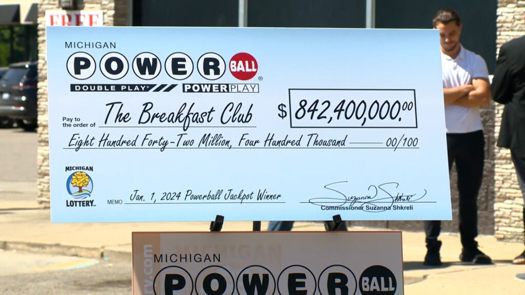 New Year’s Day $842 Million Powerball Jackpot Winner Was Just Announced In Michigan