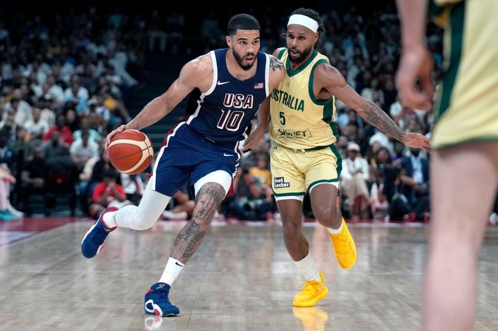 Usa Basketball Men’s National Team Survives Australia Fightback In Olympic Warmup Contest