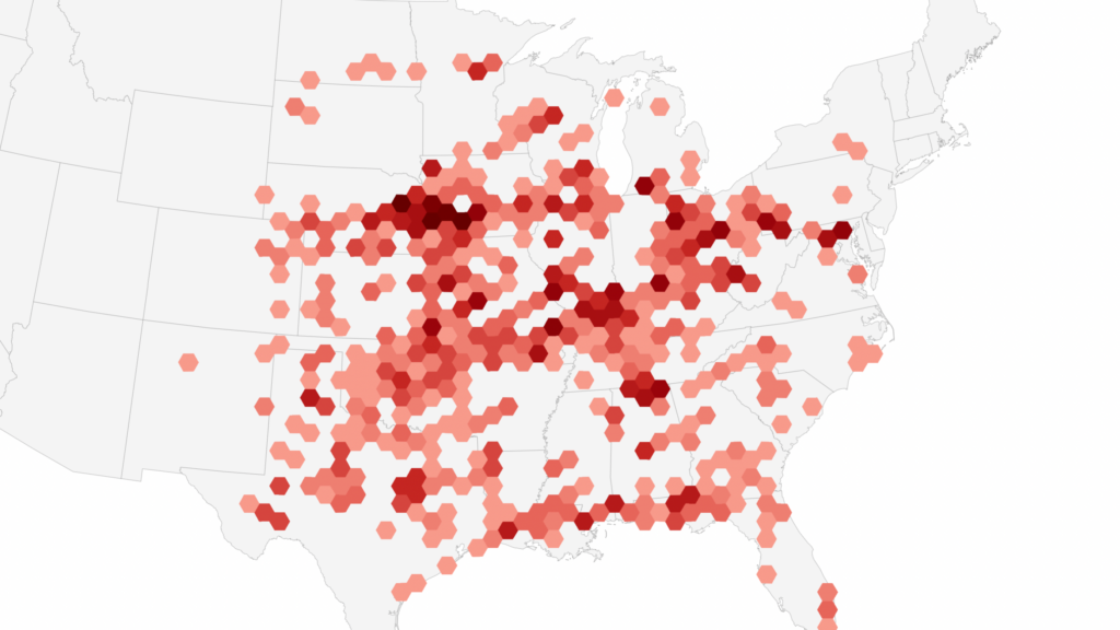 Tracking Destructive And Deadly Tornadoes In The Us, In Maps And Charts