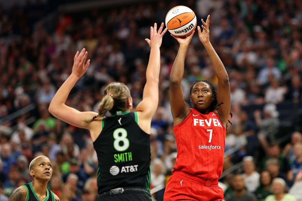 Aliyah Boston And Caitlin Clark Star As Indiana Fever Claims 81 74 Victory Over Minnesota Lynx