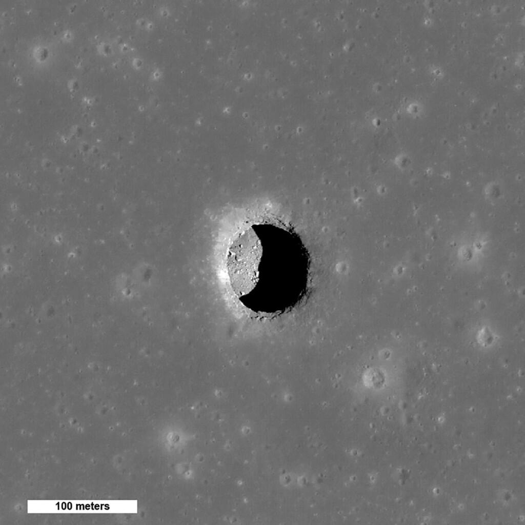 Scientists Confirm First Lunar Cave That Could Help Shelter Astronauts From The Moon’s Extreme Temperatures