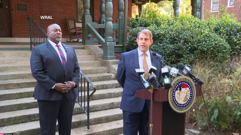 Nc Lt. Gov Mark Robinson And The Binnall Law Group Hold A News Conference Following Cnn Report