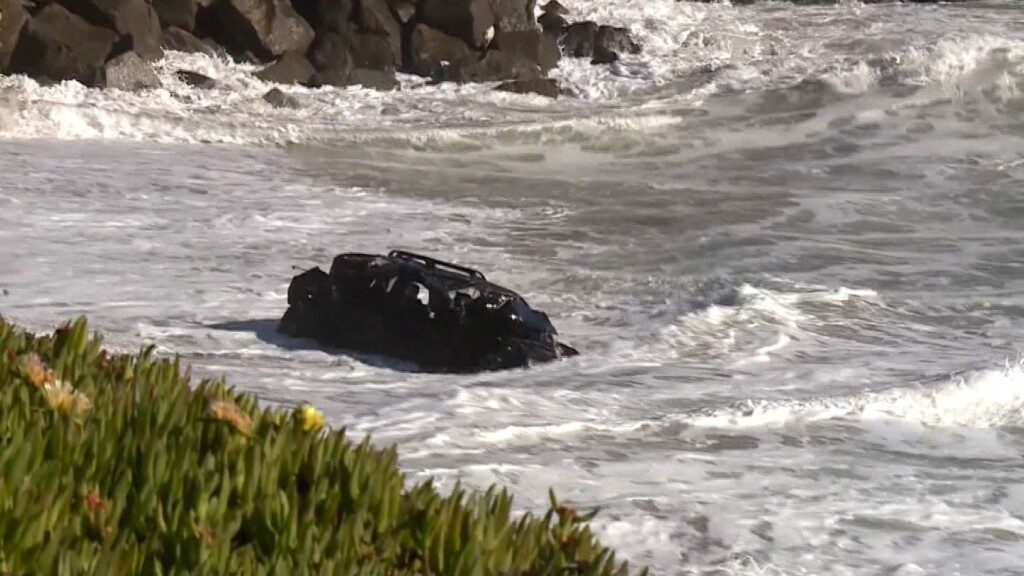 Bystanders Rescue Victim Who Drove Off Cliff In California