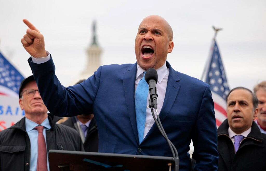 Cory Booker Makes History With Longest Senate Floor Speech In Protest Of Trump Agenda