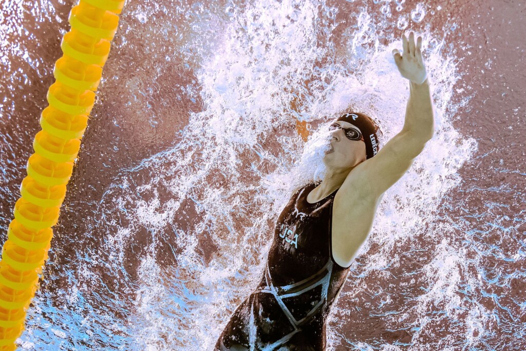 Katie Ledecky Wins 1,500 Meter Freestyle Gold At The World Aquatics Championships, Her 22nd World Title