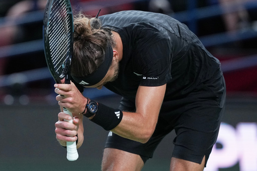 Zverev Ousted By 54th Ranked Rinderknech In His Opening Match At Shanghai Masters