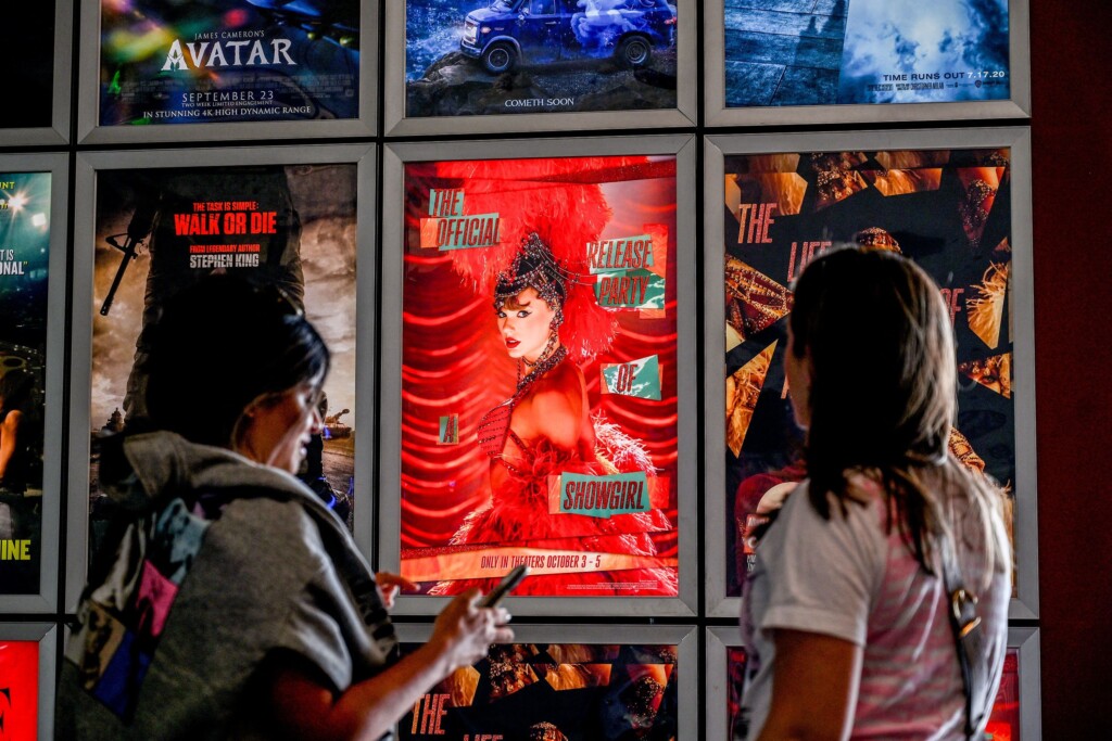 Swifties Flock To Movie Theaters For ‘taylor Swift: The Official Release Party Of A Showgirl’