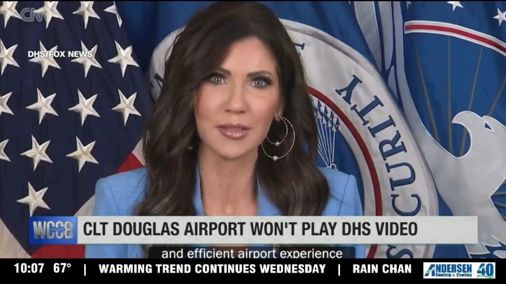 Charlotte Airport Won’t Show Dhs Video Blaming Dems For Gov’t Shutdown
