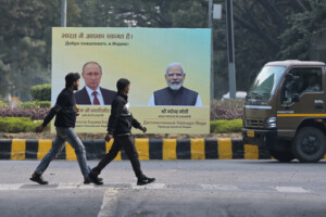 Putin Arrives In New Delhi On A State Visit Aimed At Bolstering Russia India Ties