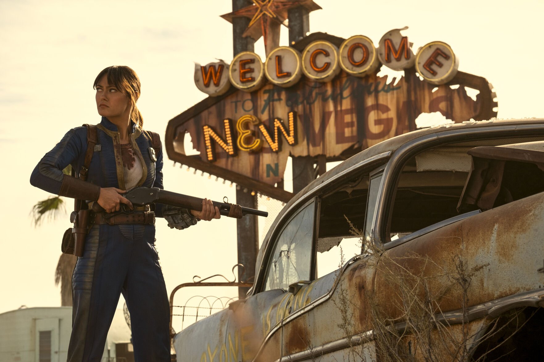 <p>Ella Purnell stars in "Fallout."</p>