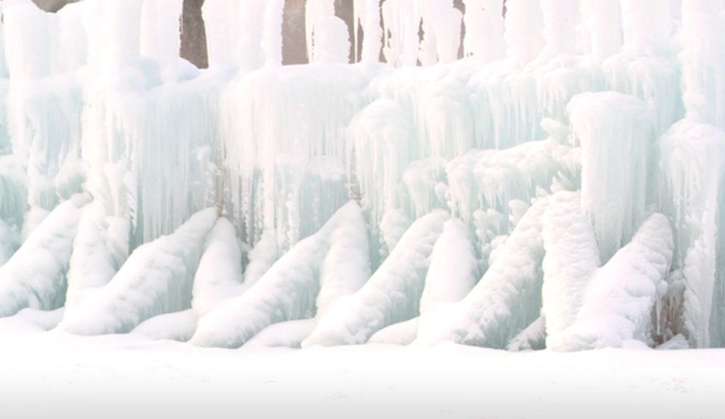 Construction At Ice Castles Begins At Minnesota State Fairgrounds