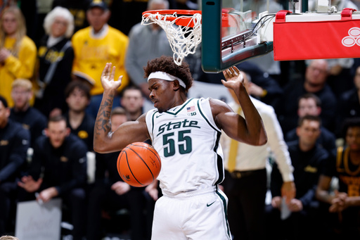 No. 7 Michigan St Beats Iowa 71 52 To Open Defense Of Big Ten Title
