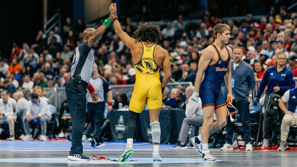 Mizzou Wrestling’s Steed, Sinclair Advance To Quarterfinals On Day 1 Of Ncaa Championships