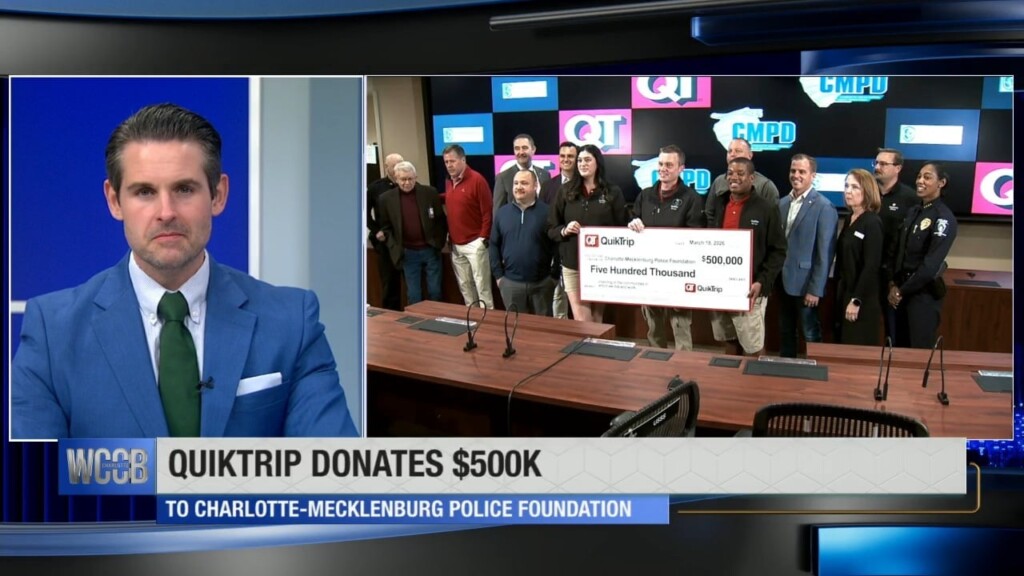 Quiktrip Donates $500,000 To Charlotte Mecklenburg Police Foundation
