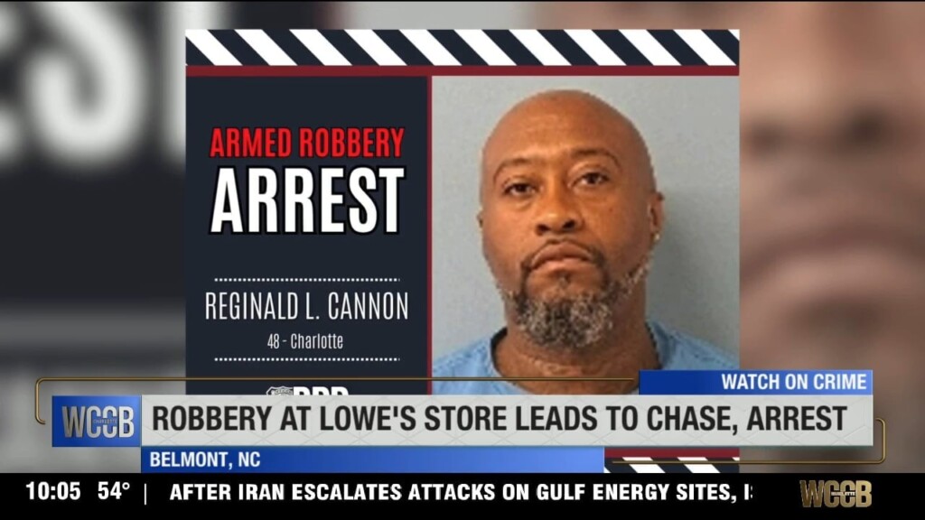 Belmont Pd Arrests Lowe’s Robbery Suspect After High Speed Chase