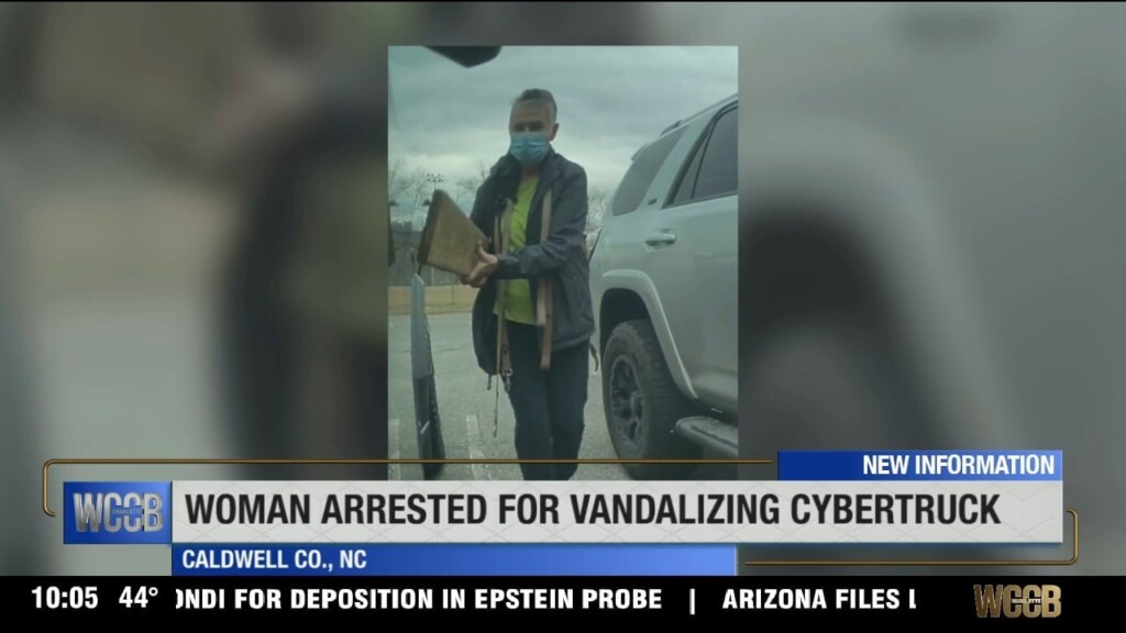 Deputies Arrest Woman For Using A Board And Nails To Vandalize A Cybertruck