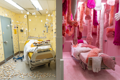How Artists Transformed A Former Hospital In Los Angeles To Examine Human Emotions