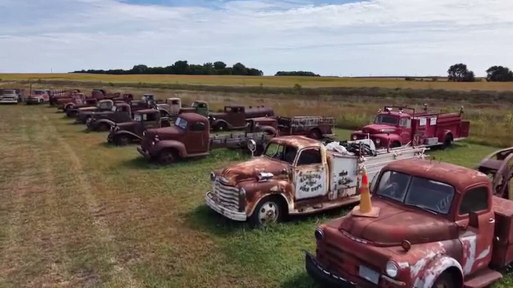 A Man Saved Nearly 400 Old Trucks. Now He’s Letting Them All Go.
