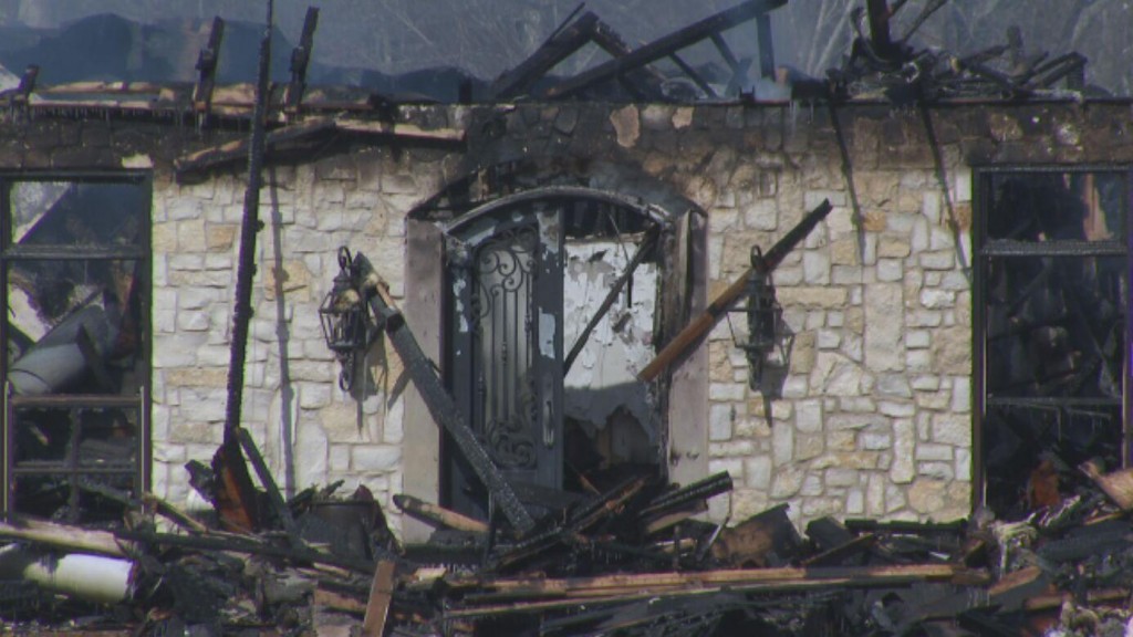 Ruston Firefighters Battle Flames, Ice At House Fire