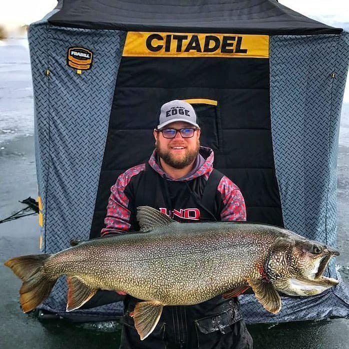 Angler Hauls In Monster Lake Trout At Wyoming Reservoir