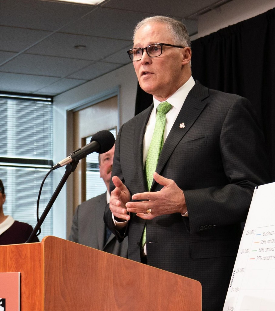 Inslee Signs Covid 19 Relief Bill, Allocating $2.2 Billion In Federal Funding