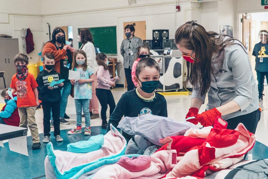 Mountain America Credit Union Gifts Over 2,200 Winter Coats To Idaho Kids In Need