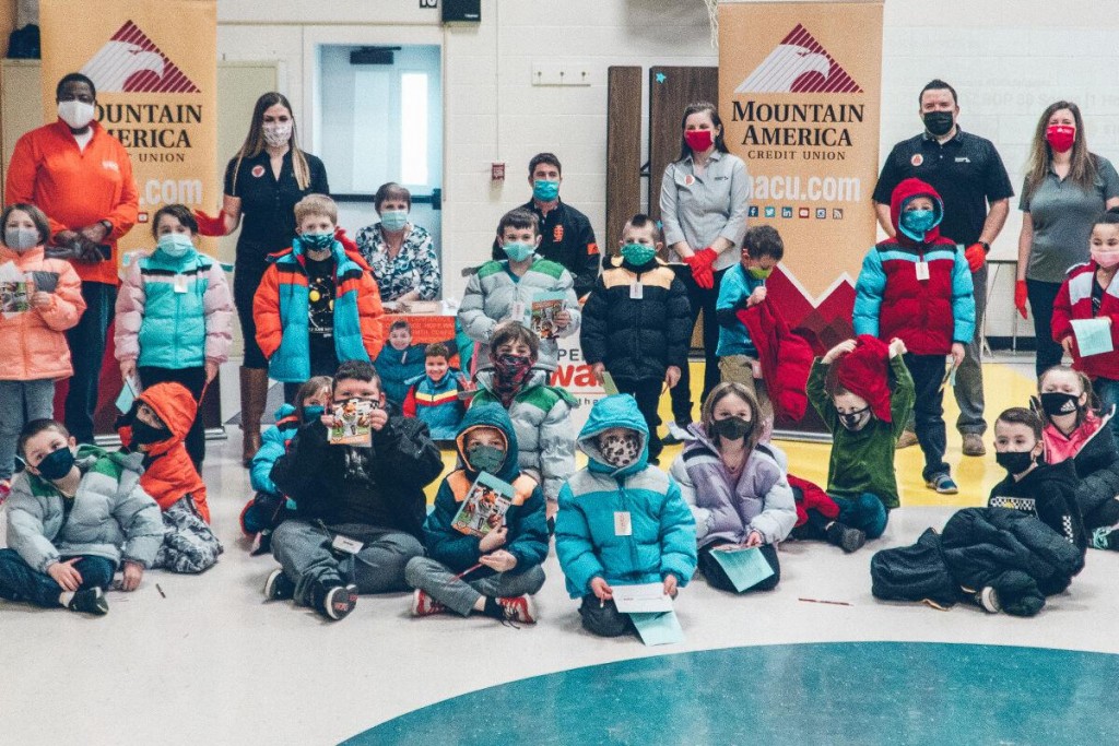 Mountain America Credit Union Gifts Over 2,200 Winter Coats To Idaho Kids In Need