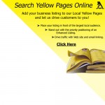 Yellow Pages Page Curl Ad Large