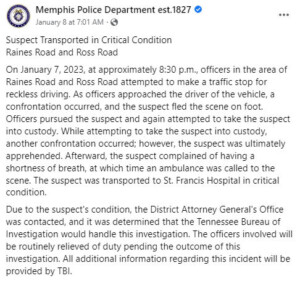 Memphis Police Disband ‘scorpion’ Unit That Beat Tyre Nichols. Here’s The Latest.