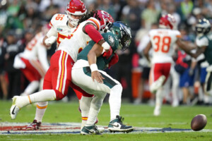 Kansas City Chiefs Edge Philadelphia Eagles For Super Bowl 57 Victory. See Photo Highlights From The Game.