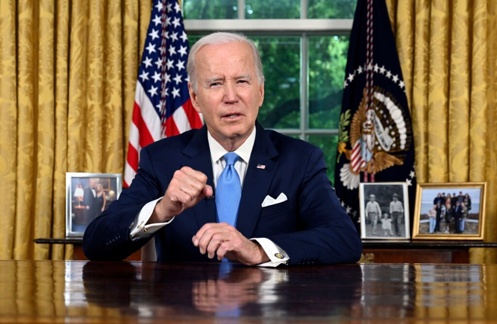 Biden Celebrates Bipartisanship, ‘crisis Averted’ In Oval Office Address